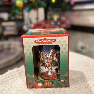 Budweiser Holiday Stein